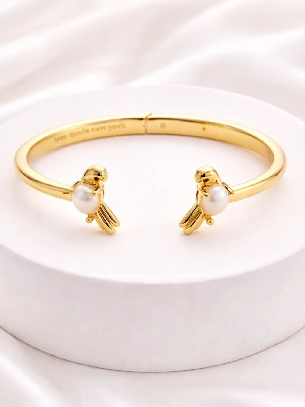 Kate Spade Spring Scene Bird Cuff Bracelet - Picture 4 of 6